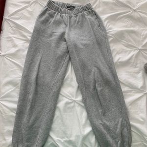 brandy melville gray sweatpants